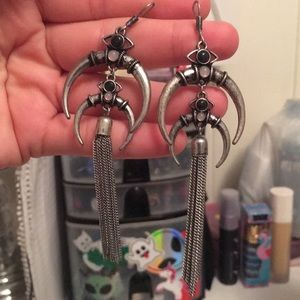 Statement earrings !!! Super cute !